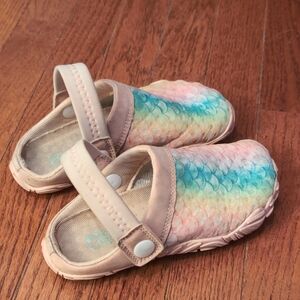 Chaoslook Waterproof Outdoor Swimming Mule Clogs Size 30 Pink Rainbow